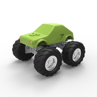 Small 3D Monster truck 3D Printing 96191