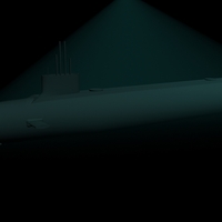 Small USS Virginia 3D Printing 96222