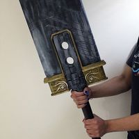 Small Final Fantasy VII - Buster Sword (Cloud, Zack, Angeal) 3D Printing 96422