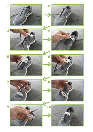 Lace-up Shoe Locker 3D Print 96431 Lace-up Shoe Locker 3D Print 96431