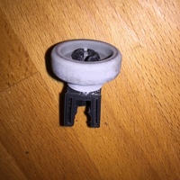 Small Dishwasher wheel clips 3D Printing 96602