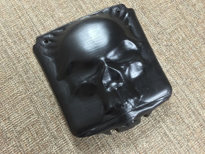 Axial Wraith Skull Hood of Doom - NEW IMPROVED 3D Print 96621