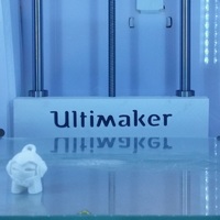 Small Ultimaker 2 Print Table Back Cover 3D Printing 96752