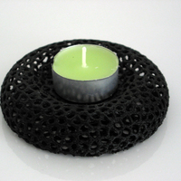 Small Tealight holder - Voronoi-Style #10 3D Printing 96786