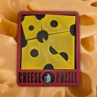 Small Cheese Puzzle 3D Printing 96828