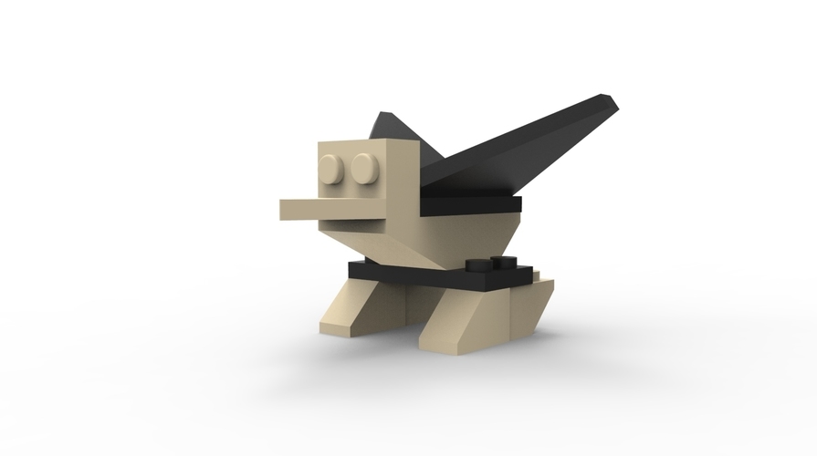 3D Lego Zoo 3D Print 97180