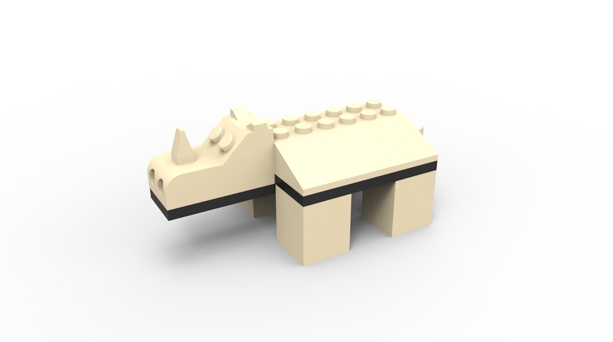 3D Lego Zoo 3D Print 97182