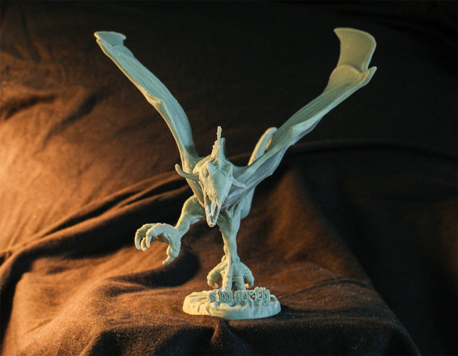 dragon sculpt by milostutus 3D Print 97278 dragon sculpt by milostutus 3D Print 97278