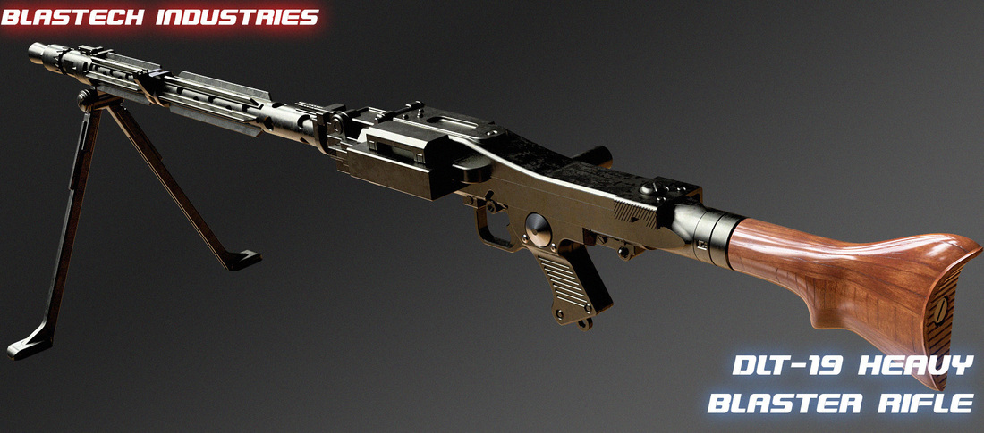 DLT-19 heavy blaster rifle 3D Print 97432