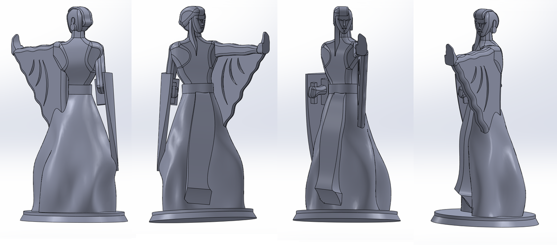 Alberich the Wizard 3D Print 97559