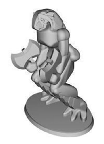 L'Thondra the Dragonborn Warrior 3D Print 97568