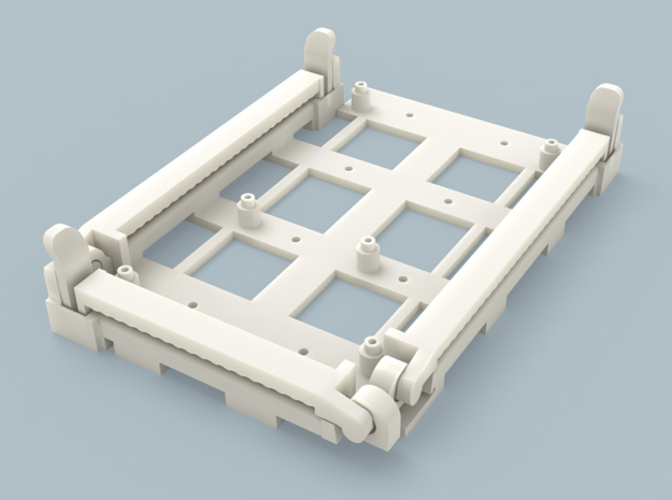 Arduino MEGA2560 Compatible Holder 3D Print 97779