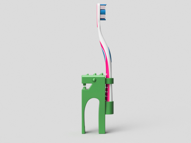 Hand Rex-support for Toothbrush. 3D Print 97785