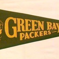 Small Vintage Greenbay Packers Banner  3D Printing 97857