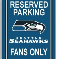Small Seattle Seahawks Parking Sign 3D Printing 97872