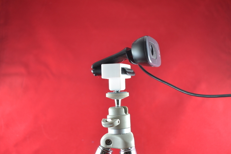 Logitech C270 Tripod Camera Mount 3D Print 98340