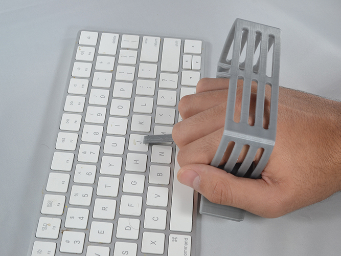 Keyboard Aid for Limited Hand Use 3D Print 98440