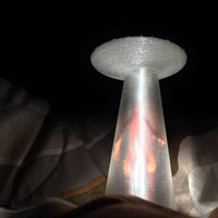 UFO and Abduction beam (night light/lamp) - Thumbnail 2