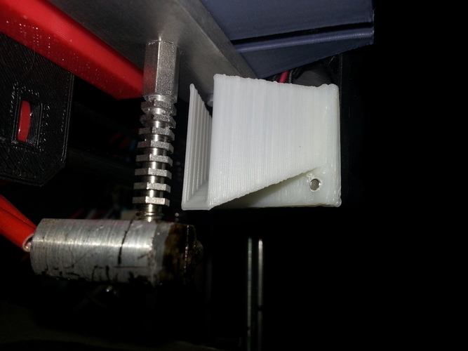 A better fan duct for prusanozzle 3D Print 99065