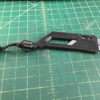 Small Slimline Utility blade holder 3D Printing 99794
