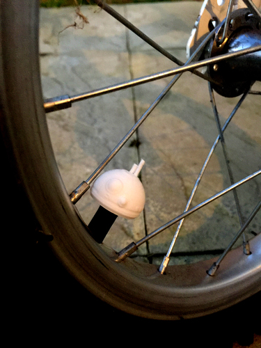 BB8 Bike Tire Dust Cap 3D Print 10084 BB8 Bike Tire Dust Cap 3D Print 10084