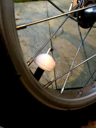 BB8 Bike Tire Dust Cap 3D Print 10086 BB8 Bike Tire Dust Cap 3D Print 10086