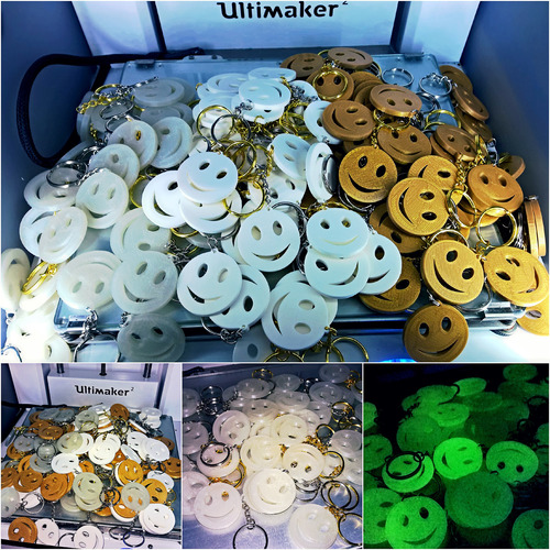 smiley keychain 3D Print 10101 smiley keychain 3D Print 10101