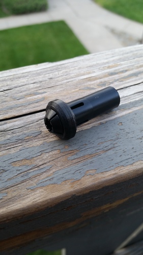 Electric Eraser Collet Lock Cap .510 Inside Diameter 3D Print 10213 Electric Eraser Collet Lock Cap .510 Inside Diameter 3D Print 10213