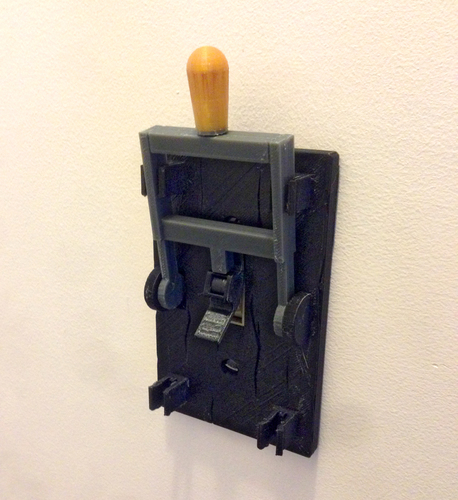 Reprint of Frankenstein Light Switch Plate from LoboCNC 3D Print 10250 Reprint of Frankenstein Light Switch Plate from LoboCNC 3D Print 10250