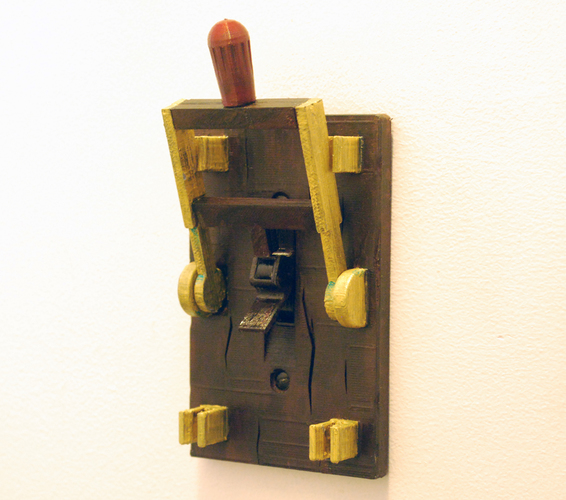 Reprint of Frankenstein Light Switch Plate from LoboCNC 3D Print 10251 Reprint of Frankenstein Light Switch Plate from LoboCNC 3D Print 10251