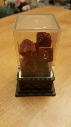 Dice Plinth 3D Print 10262 Dice Plinth 3D Print 10262