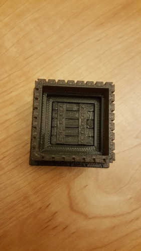 Dice Plinth 3D Print 10265 Dice Plinth 3D Print 10265