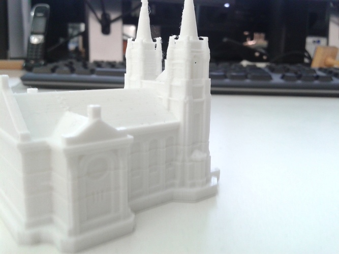Sioux Falls Cathedral, South Dakota 3D Print 10335 Sioux Falls Cathedral, South Dakota 3D Print 10335