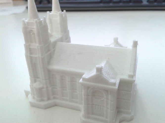 Sioux Falls Cathedral, South Dakota 3D Print 10336 Sioux Falls Cathedral, South Dakota 3D Print 10336