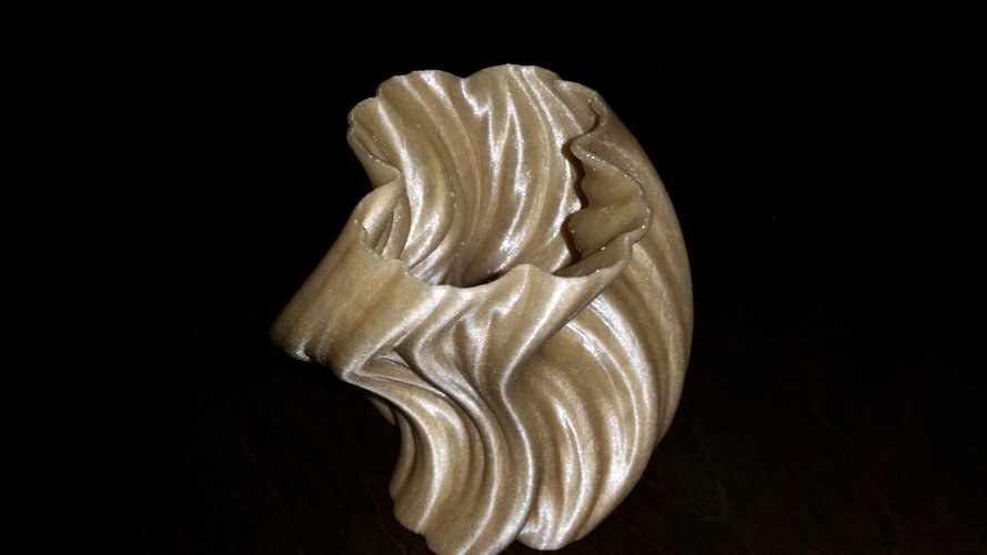 Julia Vase #004 - Bloom 3D Print 10518 Julia Vase #004 - Bloom 3D Print 10518
