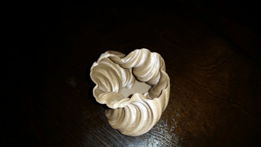 Julia Vase #004 - Bloom 3D Print 10519 Julia Vase #004 - Bloom 3D Print 10519
