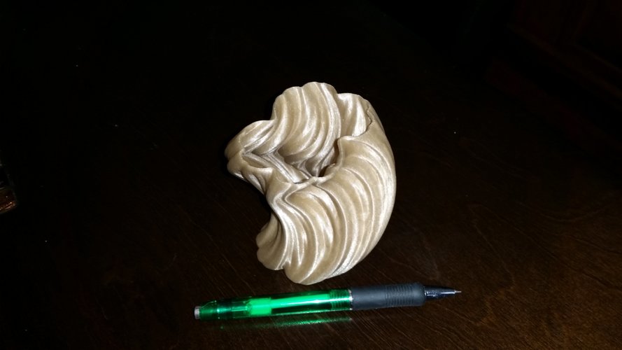 Julia Vase #004 - Bloom 3D Print 10521 Julia Vase #004 - Bloom 3D Print 10521