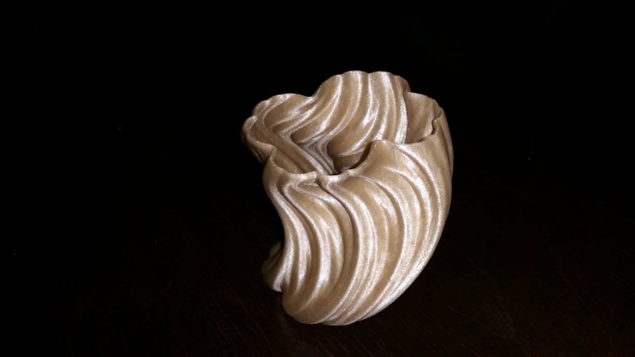 Julia Vase #004 - Bloom 3D Print 10522 Julia Vase #004 - Bloom 3D Print 10522