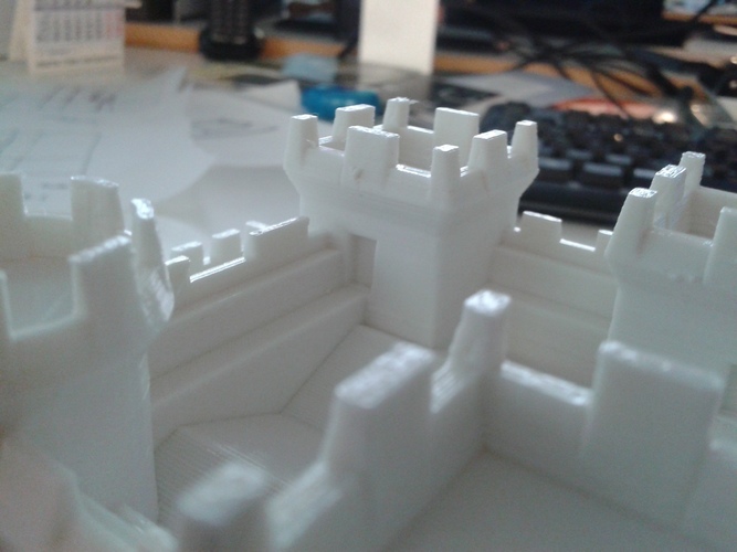 Teutonic castle 3D Print 10531 Teutonic castle 3D Print 10531