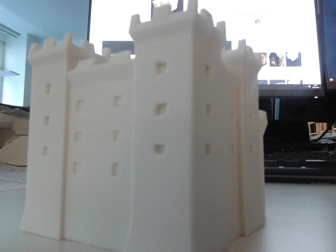 Teutonic castle 3D Print 10532 Teutonic castle 3D Print 10532