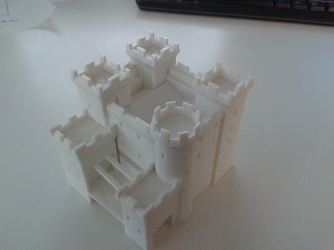 Teutonic castle 3D Print 10533 Teutonic castle 3D Print 10533