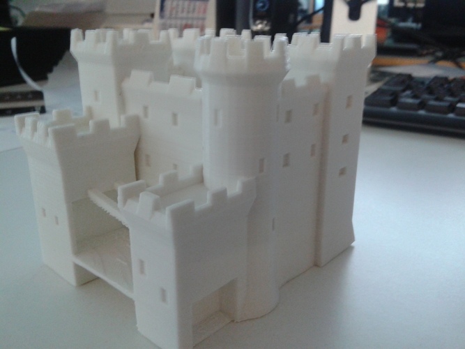 Teutonic castle 3D Print 10534 Teutonic castle 3D Print 10534