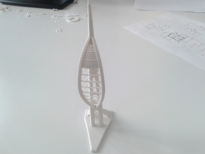 Spinnaker Tower - Portsmouth 3D Print 10542 Spinnaker Tower - Portsmouth 3D Print 10542