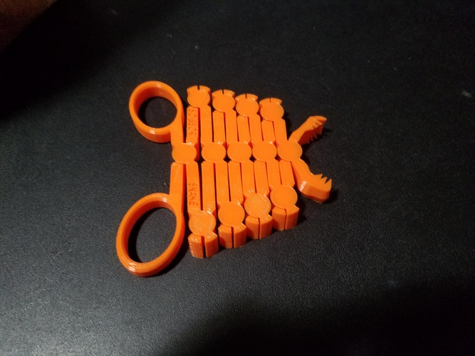 Scissor Snake Family 3D Print 10554 Scissor Snake Family 3D Print 10554