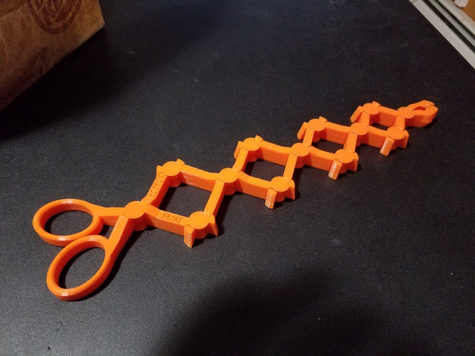 Scissor Snake Family 3D Print 10555 Scissor Snake Family 3D Print 10555