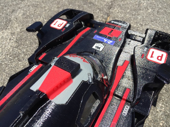 RS-LM 2014 Audi R18 E-Tron Quattro “The Ali" 3D Print 10566 RS-LM 2014 Audi R18 E-Tron Quattro “The Ali" 3D Print 10566