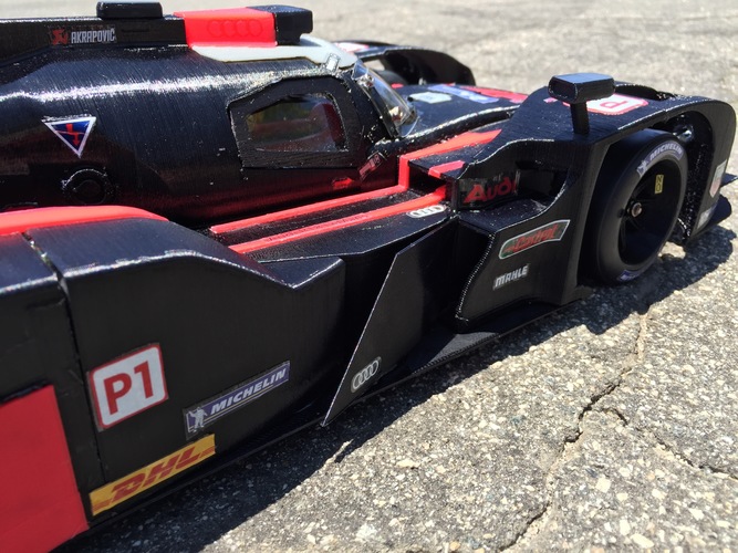 RS-LM 2014 Audi R18 E-Tron Quattro “The Ali" 3D Print 10569 RS-LM 2014 Audi R18 E-Tron Quattro “The Ali" 3D Print 10569
