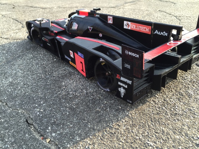 RS-LM 2014 Audi R18 E-Tron Quattro “The Ali" 3D Print 10573 RS-LM 2014 Audi R18 E-Tron Quattro “The Ali" 3D Print 10573