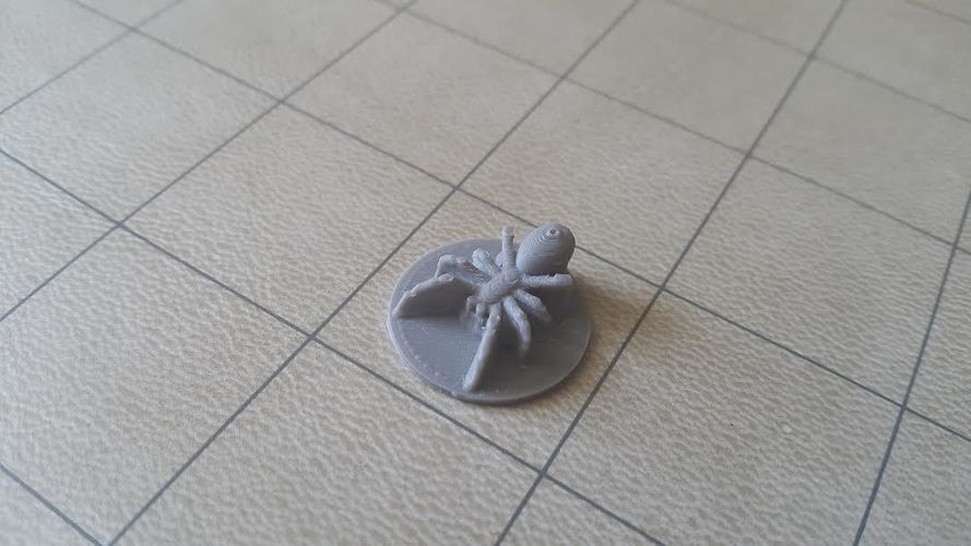 Rocket Pig Games: Spiders 3D Miniature Pack 3D Print 10608 Rocket Pig Games: Spiders 3D Miniature Pack 3D Print 10608