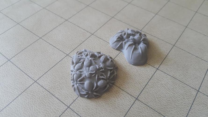 Rocket Pig Games: Spiders 3D Miniature Pack 3D Print 10609 Rocket Pig Games: Spiders 3D Miniature Pack 3D Print 10609